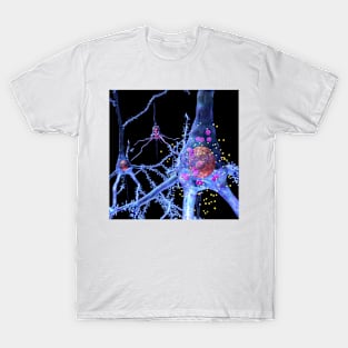 Prion disease treatment, artwork (C018/1838) T-Shirt